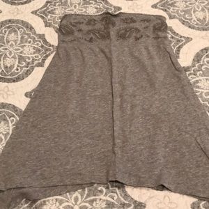 American Eagle gray tube top